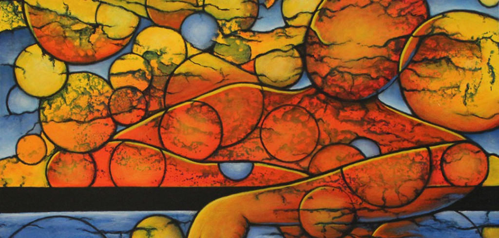 Birgitt Shannon Katikati Abstract Artist tells ARTbop how she was ‘born to art’