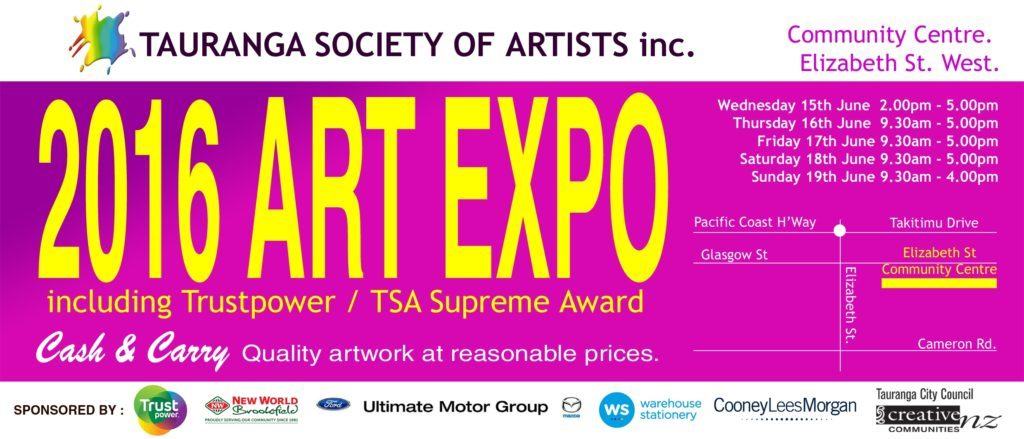UpFlash: Tauranga Society of Artists Inc Exhibition on now